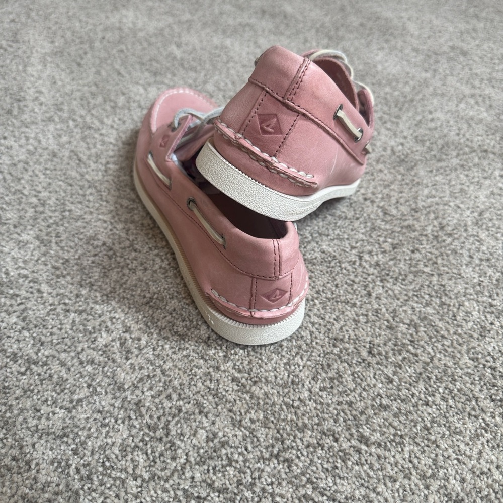 Sperry MENs Light Pink Top-Siders - Picture 3 of 5